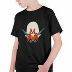 Fashion, accesorii si bijuterii - Copii - Imbracaminte copii - Tricouri copii - Tricou Copii Baieti Yosemite Sam Cowboy, negru, marime M Copii - Infinity.ro