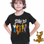 Fashion, accesorii si bijuterii - Copii - Imbracaminte copii - Tricouri copii - Tricou Copii Baieti ScoobyDoo Mister Rezolvat All Gang, negru, marime XL Copii - Infinity.ro