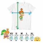 Fashion, accesorii si bijuterii - Copii - Imbracaminte copii - Tricouri copii - Tricou Copii Baieti Familia Flintstone Pebbles Bebelus, alb, marime S Copii - Infinity.ro