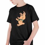 Fashion, accesorii si bijuterii - Copii - Imbracaminte copii - Tricouri copii - Tricou Copii Baieti Scooby Doo Scrappy, negru, marime XL Copii - Infinity.ro