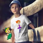Fashion, accesorii si bijuterii - Copii - Imbracaminte copii - Tricouri copii - Tricou Copii Baieti Familia Jetson Jane Mama Desene SF, alb, marime S Copii - Infinity.ro
