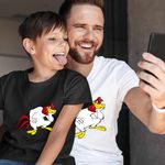 Fashion, accesorii si bijuterii - Copii - Imbracaminte copii - Tricouri copii - Tricou Copii Baieti Foghorn Looney Tunes Cocos, alb, marime XS Copii - Infinity.ro