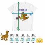 Fashion, accesorii si bijuterii - Copii - Imbracaminte copii - Tricouri copii - Tricou Copii Fete Scooby Doo Shaggy Friends, alb, marime S Copii - Infinity.ro