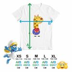 Fashion, accesorii si bijuterii - Copii - Imbracaminte copii - Tricouri copii - Tricou Copii Baieti Girafa Gerald Purcelusa Peppa Pig CoolTrend, alb, marime L Copii - Infinity.ro