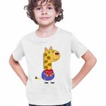 Fashion, accesorii si bijuterii - Copii - Imbracaminte copii - Tricouri copii - Tricou Copii Baieti Girafa Gerald Purcelusa Peppa Pig CoolTrend, alb, marime L Copii - Infinity.ro