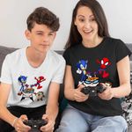 Fashion, accesorii si bijuterii - Copii - Imbracaminte copii - Tricouri copii - Tricou Copii Baieti laboratorul lui Dexter Sonic Paienjenel Taz Diavol Tasmanian, negru, marime S Copii - Infinity.ro