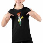 Fashion, accesorii si bijuterii - Copii - Imbracaminte copii - Tricouri copii - Tricou Copii Fete Dexters Laboratory Mama, negru, marime M Copii - Infinity.ro