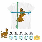 Fashion, accesorii si bijuterii - Copii - Imbracaminte copii - Tricouri copii - Tricou Copii Fete Scooby Doo Unde esti tu, alb, marime M Copii - Infinity.ro