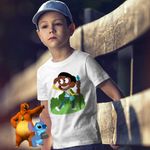 Fashion, accesorii si bijuterii - Copii - Imbracaminte copii - Tricouri copii - Tricou Copii Baieti Craig si Dumbrava CoolTrend, alb, marime M Copii - Infinity.ro