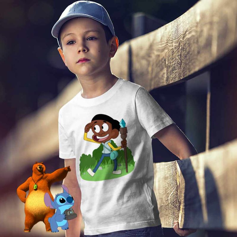 Fashion, accesorii si bijuterii - Copii - Imbracaminte copii - Tricouri copii - Tricou Copii Baieti Craig si Dumbrava CoolTrend, alb, marime M Copii - Infinity.ro