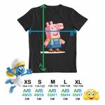 Fashion, accesorii si bijuterii - Copii - Imbracaminte copii - Tricouri copii - Tricou Copii Fete Purcelusa Peppa Pig Minecraft Roblox CoolTrend, negru, marime S Copii - Infinity.ro