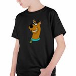 Fashion, accesorii si bijuterii - Copii - Imbracaminte copii - Tricouri copii - Tricou Copii Baieti Scooby Doo Mister Rezolvat Bust, negru, marime S Copii - Infinity.ro