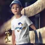 Fashion, accesorii si bijuterii - Copii - Imbracaminte copii - Tricouri copii - Tricou Copii Baieti Cioiotul Strutul Beep Beep, alb, marime S Copii - Infinity.ro