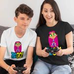 Fashion, accesorii si bijuterii - Copii - Imbracaminte copii - Tricouri copii - Tricou Copii Baieti Starfire Tineri Titani Teen Titans Go CoolTrend, negru, marime XL Copii - Infinity.ro