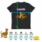 Fashion, accesorii si bijuterii - Copii - Imbracaminte copii - Tricouri copii - Tricou Copii Baieti Scooby Doo Shaggy Friends, negru, marime S Copii - Infinity.ro