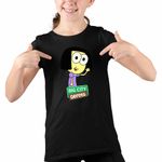 Fashion, accesorii si bijuterii - Copii - Imbracaminte copii - Tricouri copii - Tricou Copii Fete Tilly Familia Green la Oras CoolTrend, negru, marime S Copii - Infinity.ro
