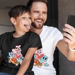 Fashion, accesorii si bijuterii - Copii - Imbracaminte copii - Tricouri copii - Tricou Copii Baieti Gumball Toata Familia Gumbal CoolTrend, alb, marime M Copii - Infinity.ro