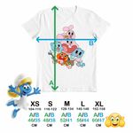 Fashion, accesorii si bijuterii - Copii - Imbracaminte copii - Tricouri copii - Tricou Copii Baieti Gumball Toata Familia Gumbal CoolTrend, alb, marime M Copii - Infinity.ro