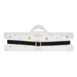 Fashion, accesorii si bijuterii - Femei - Bijuterii femei - Coliere femei - Colier Choker Negru Elegant cu Detalii de Perle - Infinity.ro