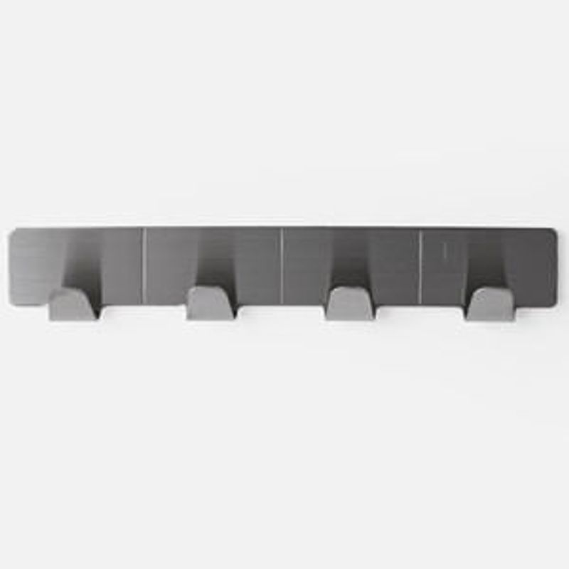 Casa si Gradina - Mobilier - Organizare si depozitare - Cuiere - Cuier Autoadeziv Metalic cu 4 Carlige pentru Organizare - Infinity.ro