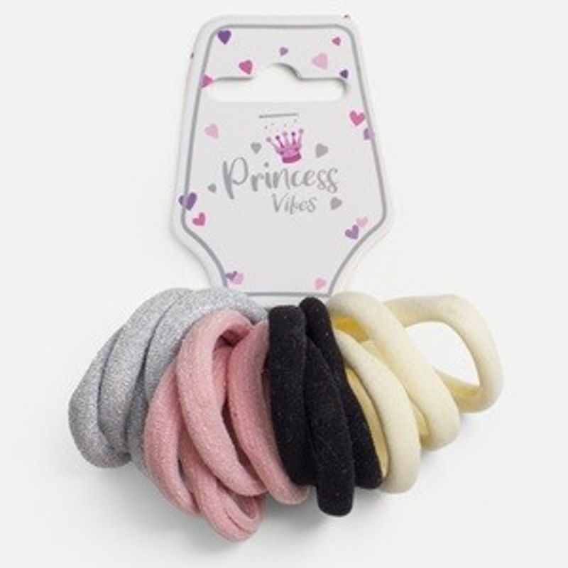 Fashion, accesorii si bijuterii - Copii - Accesorii copii - Accesorii pentru par copii - Elastice de par frotte pentru copii, Set 14 buc, Culori diverse - Infinity.ro
