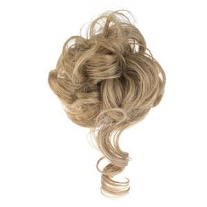 Fashion, accesorii si bijuterii - Femei - Accesorii femei - Accesorii pentru par femei - Elastic de Par cu Suvite Lungi, Blond, Par Sintetic - Infinity.ro