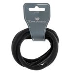 Fashion, accesorii si bijuterii - Femei - Accesorii femei - Accesorii pentru par femei - Elastice de par frotte, Set 4 bucati, XL, Negru - Infinity.ro