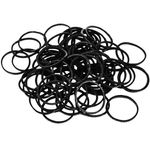 Fashion, accesorii si bijuterii - Femei - Accesorii femei - Accesorii pentru par femei - Elastice de par negre, 500 bucati - Infinity.ro