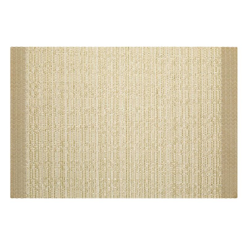 Casa si Gradina - Decoratiuni - Decoratiuni de sezon - Suport Farfurie Decorativ Craciun PVC Bej Auriu Lurex - Infinity.ro