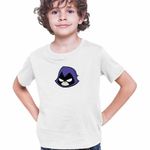 Fashion, accesorii si bijuterii - Copii - Imbracaminte copii - Tricouri copii - Tricou Copii Baieti Raven Spirit Haideti Tineri Titani CoolTrend, alb, marime S Copii - Infinity.ro