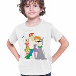 Fashion, accesorii si bijuterii - Copii - Imbracaminte copii - Tricouri copii - Tricou Copii Baieti Familia Jetson Fanart Science Fiction, alb, marime M Copii - Infinity.ro