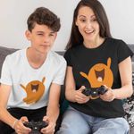 Fashion, accesorii si bijuterii - Copii - Imbracaminte copii - Tricouri copii - Tricou Copii Baieti Lamput Desene Animate CoolTrend, negru, marime L Copii - Infinity.ro