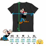 Fashion, accesorii si bijuterii - Copii - Imbracaminte copii - Tricouri copii - Tricou Copii Baieti Popeye Marinarul Olive Dans Valentines, negru, marime S Copii - Infinity.ro