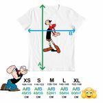 Fashion, accesorii si bijuterii - Copii - Imbracaminte copii - Tricouri copii - Tricou Copii Baieti Olive Popeye Marinarul Sotie, alb, marime XS Copii - Infinity.ro