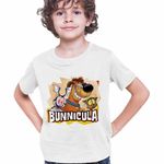 Fashion, accesorii si bijuterii - Copii - Imbracaminte copii - Tricouri copii - Tricou Copii Baieti Bunnicula Draculas Vampirul Iepuras CoolTrend, alb, marime L Copii - Infinity.ro
