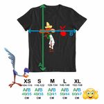 Fashion, accesorii si bijuterii - Copii - Imbracaminte copii - Tricouri copii - Tricou Copii Fete Slowpoke Rodriguez Speedy Gonzales Looney, negru, marime L Copii - Infinity.ro
