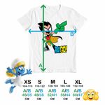 Fashion, accesorii si bijuterii - Copii - Imbracaminte copii - Tricouri copii - Tricou Copii Baieti Robin Haideti Tineri Titani CoolTrend, alb, marime XS Copii - Infinity.ro