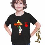 Fashion, accesorii si bijuterii - Copii - Imbracaminte copii - Tricouri copii - Tricou Copii Baieti Slowpoke Rodriguez Speedy Gonzales Looney, negru, marime S Copii - Infinity.ro