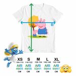 Fashion, accesorii si bijuterii - Copii - Imbracaminte copii - Tricouri copii - Tricou Copii Baieti Purcelusa Peppa Pig Parc Pepa CoolTrend, alb, marime M Copii - Infinity.ro