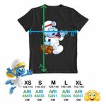 Fashion, accesorii si bijuterii - Copii - Imbracaminte copii - Tricouri copii - Tricou Copii Fete Doctorul Strumfii Urgenta Medic CoolTrend, negru, marime XS Copii - Infinity.ro