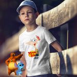 Fashion, accesorii si bijuterii - Copii - Imbracaminte copii - Tricouri copii - Tricou Copii Baieti Phineas and Ferb Desene CoolTrend, alb, marime XS Copii - Infinity.ro