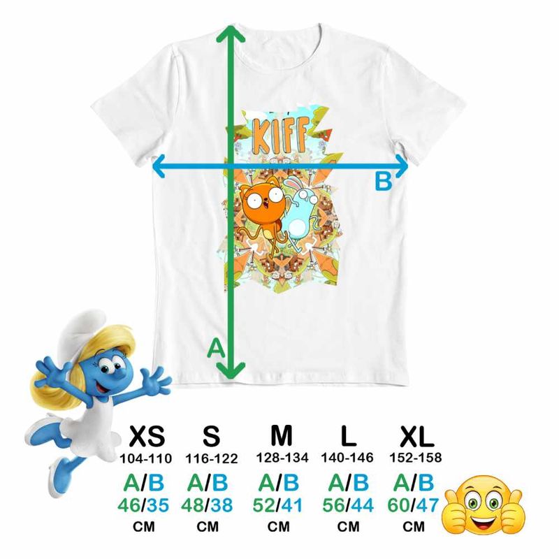 Fashion, accesorii si bijuterii - Copii - Imbracaminte copii - Tricouri copii - Tricou Copii Baieti Kiff Actiune Veverita CoolTrend, alb, marime XL Copii - Infinity.ro