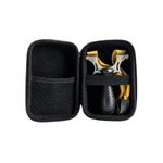 Sport si Outdoor - Accesorii si echipamente sportive - Sporturi de precizie - Cutie rigida pentru prastie, husa protectie, compacta, rezistenta la socuri, 16x11x4 cm, negru - Infinity.ro