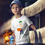 Fashion, accesorii si bijuterii - Copii - Imbracaminte copii - Tricouri copii - Tricou Copii Baieti Phineas si Ferb Skateboard CoolTrend, alb, marime S Copii - Infinity.ro