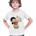 Fashion, accesorii si bijuterii - Copii - Imbracaminte copii - Tricouri copii - Tricou Copii Baieti Casa Loud Lincoln Ronnie CoolTrend, alb, marime XS Copii - Infinity.ro