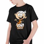 Fashion, accesorii si bijuterii - Copii - Imbracaminte copii - Tricouri copii - Tricou Copii Baieti Casa Loud Lincoln CoolTrend, negru, marime M Copii - Infinity.ro