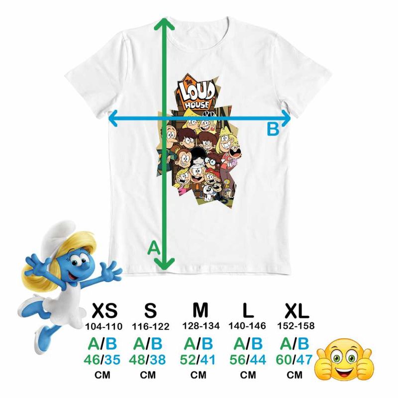 Fashion, accesorii si bijuterii - Copii - Imbracaminte copii - Tricouri copii - Tricou Copii Baieti Casa Loud Toata Familia CoolTrend, alb, marime XS Copii - Infinity.ro