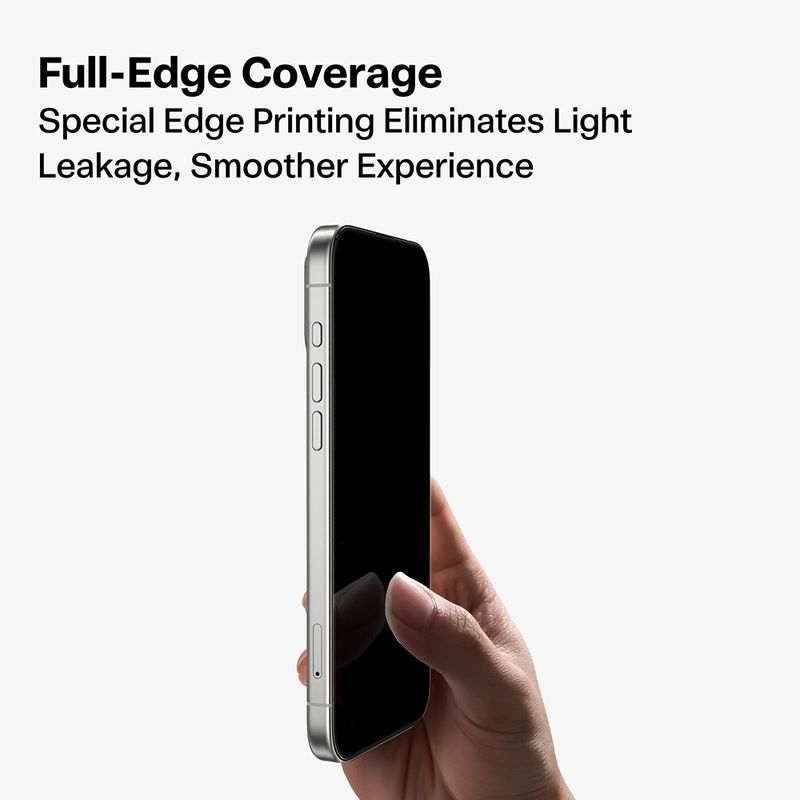 Laptop, Telefoane si Tablete - Telefoane mobile si accesorii - Accesorii Telefoane - Folii protectie telefoane - Folie pentru iPhone 17 Pro Max - Torras GlassGo Install Master Privacy - Black - Infinity.ro