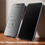 Laptop, Telefoane si Tablete - Telefoane mobile si accesorii - Accesorii Telefoane - Folii protectie telefoane - Folie pentru iPhone 17 Pro Max - Torras GlassGo Install Master Privacy - Black - Infinity.ro
