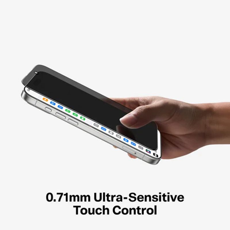 Laptop, Telefoane si Tablete - Telefoane mobile si accesorii - Accesorii Telefoane - Folii protectie telefoane - Folie pentru iPhone 17 Pro Max - Torras GlassGo Install Master Privacy - Black - Infinity.ro